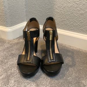 Black Michael Kors Platform sandals